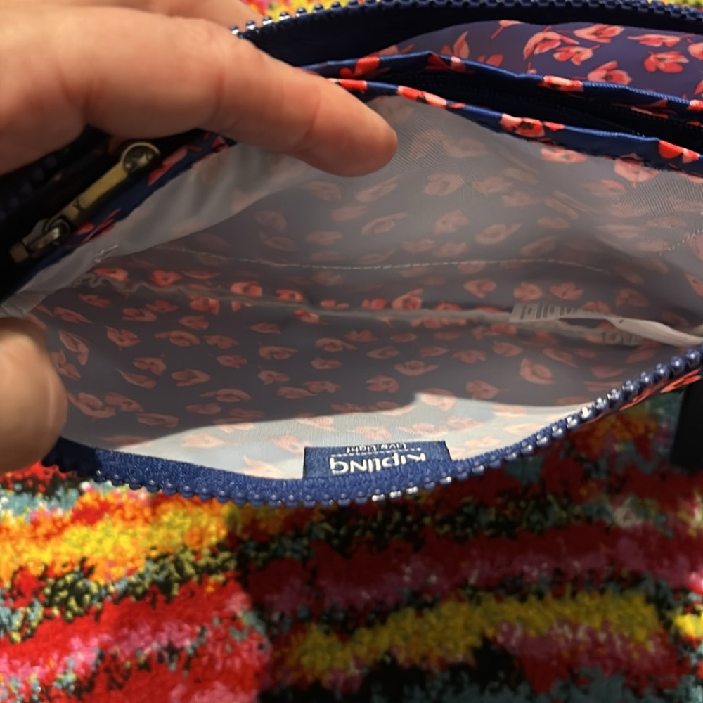 Kipling Theee Compartment Creativity Pouch Wristl… - image 6